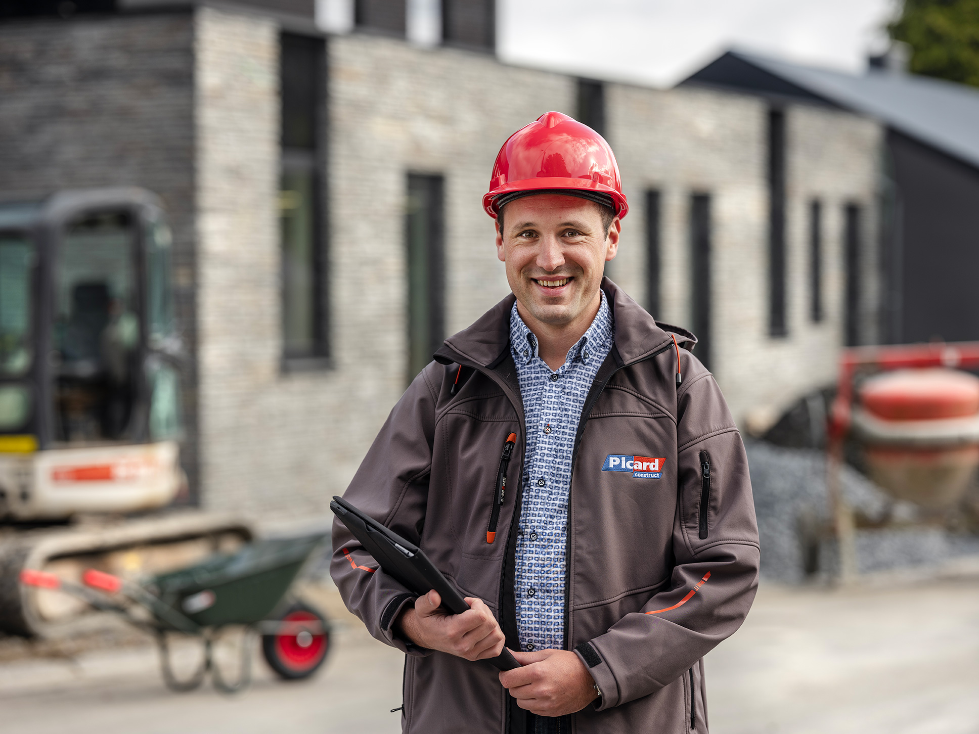 chef de chantier de l'équipe Picard