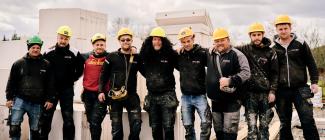 Equipe Picard Construct sur chantier