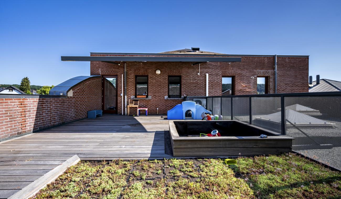 Réalisation d'une crèche à Andenne