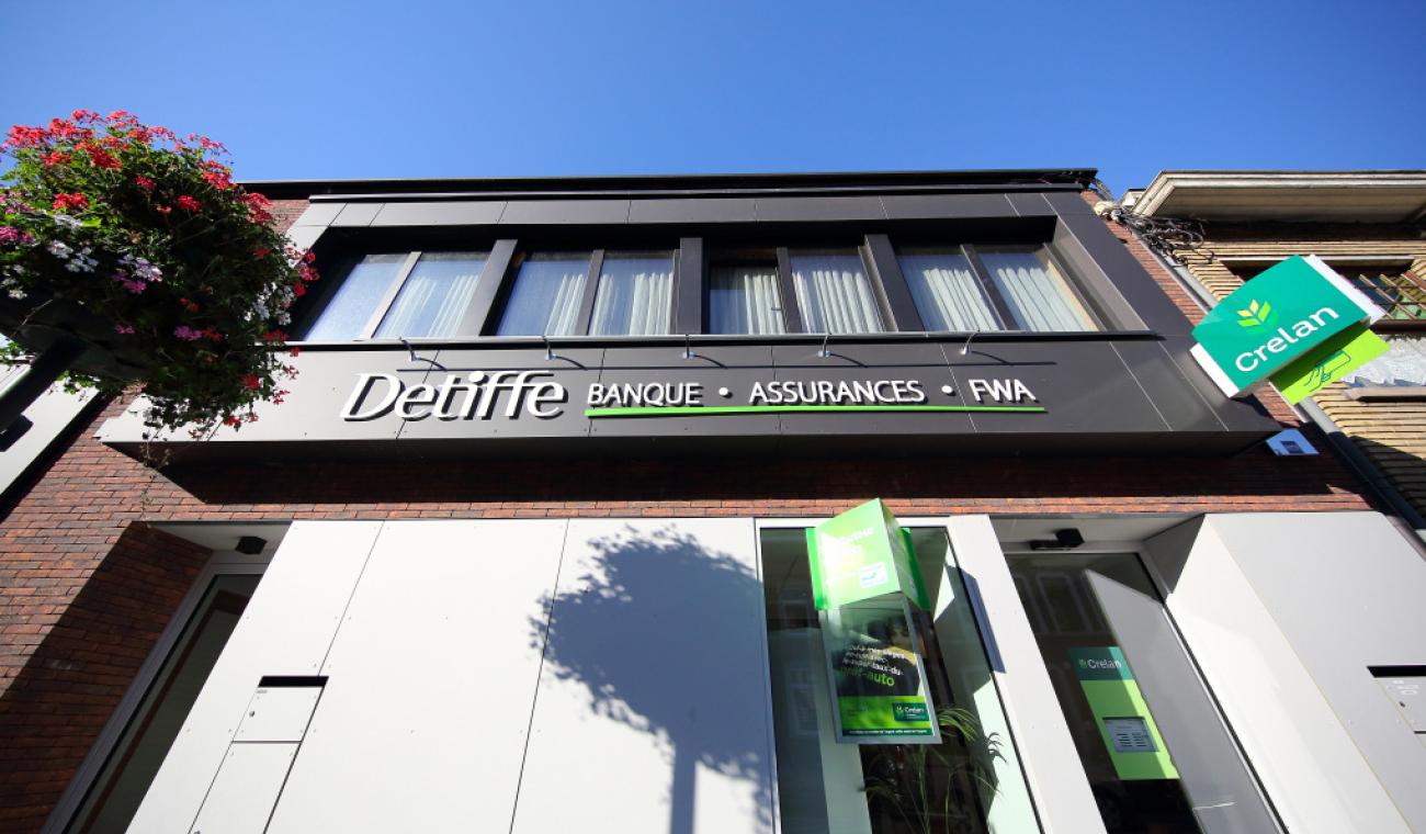 Picard Construct - Réalisation de la surface commerciale Crelan