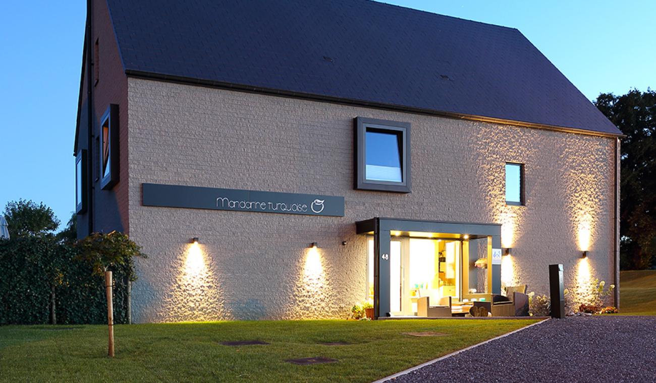 Centre de bien-être Mandarine Turquoise