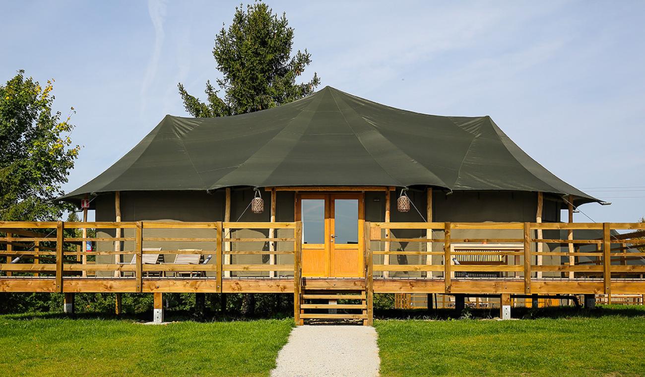Durbuy Glamping - Tente avec structure de bois