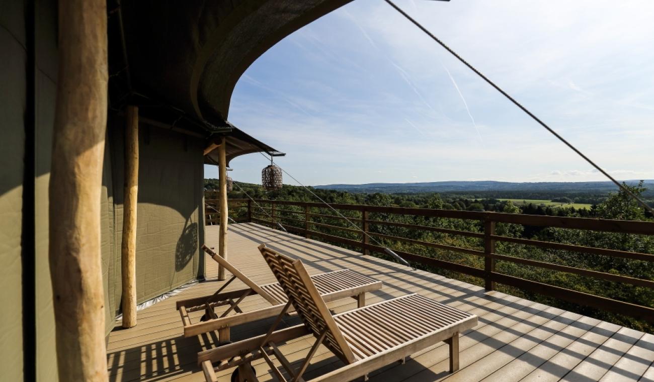 DURBUY Glamping - Vue panoramique