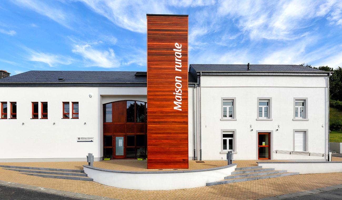 Construction de la maison rurale de Léglise