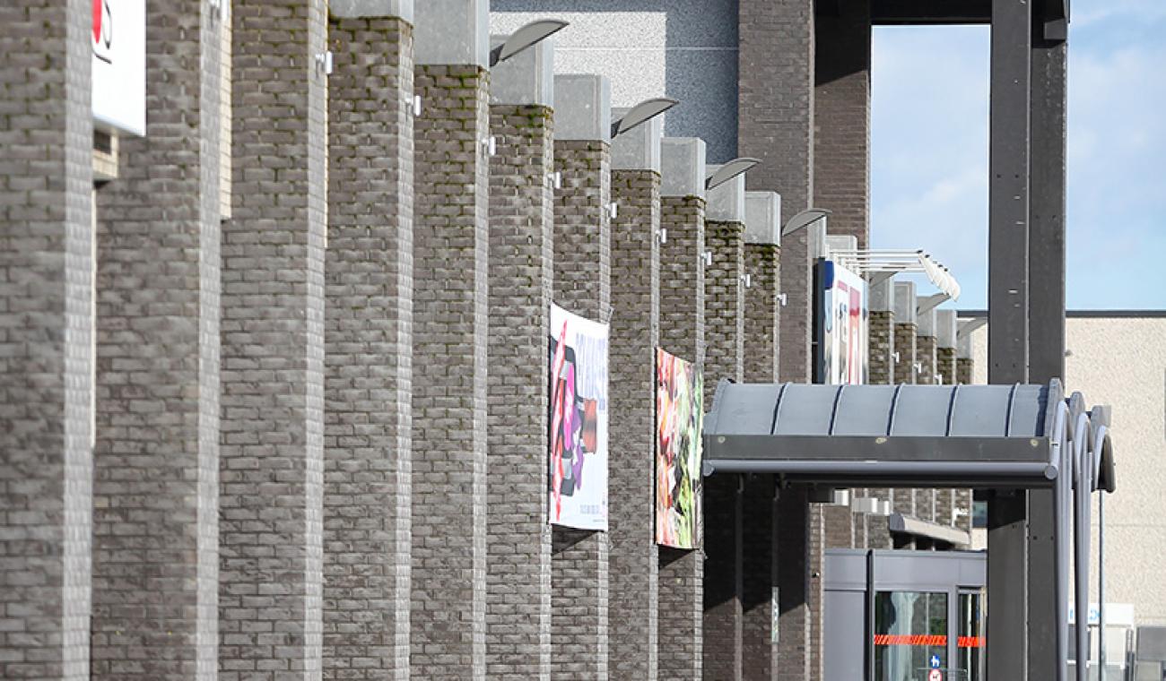 Neufchâteau - Construction du complexe commercial Ad Delhaize
