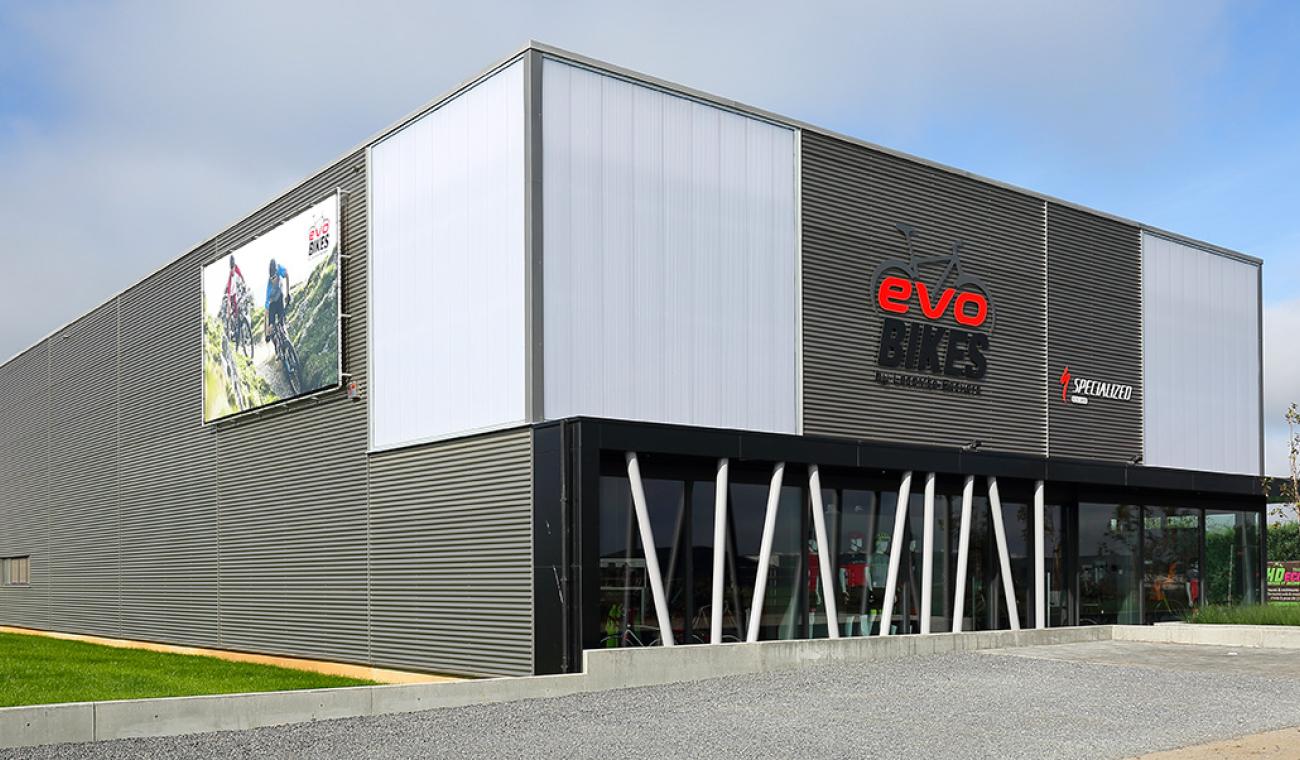 Construction EvoBikes à Ciney