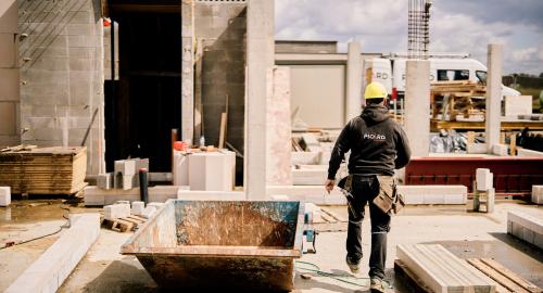 chantier de construction