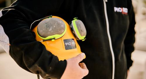 casque de chantier picard