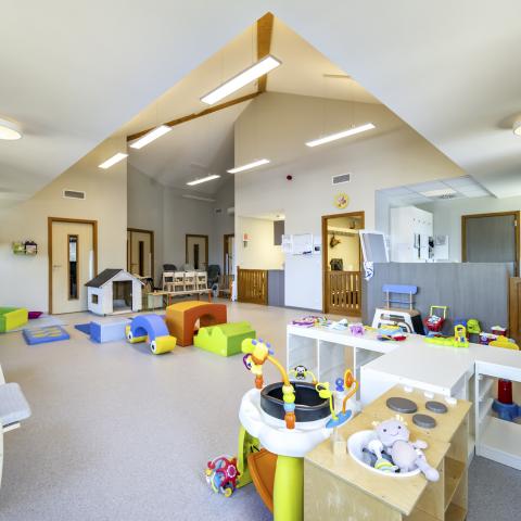 Réalisation d'une crèche à Andenne